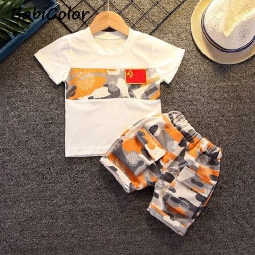 Baby boys summer fashion clothing set children bib rompers clothing suit infant boy T shirt tracksuit child boy clothes