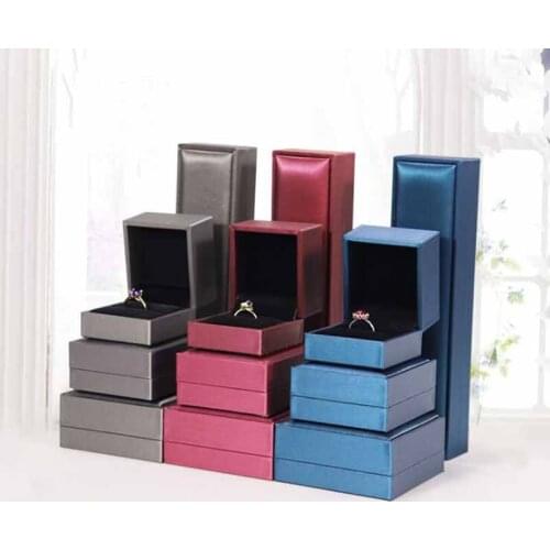 Ring Box Necklace Packaging Organizer Jewelry Packaging Bulk Gift Box Earring Holder Gift Box Necklace Organizer