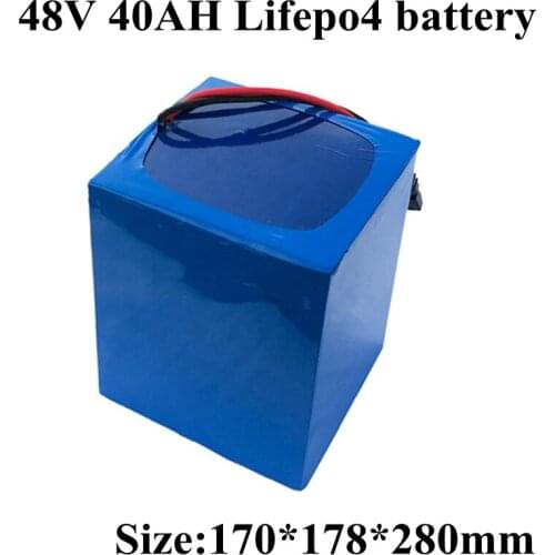 Lifepo4 48v Battery Pack E-bike Battery 48v Lithium Iron Phosphate Motor 48v 2000w 3000w for Electric Bike Ebike Electric Car