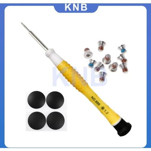 New Bottom Case Rubber feet Replacement for Macbook Pro Retina 13" 15" A1398 A1425 A1502 with Screws Screwdriver set