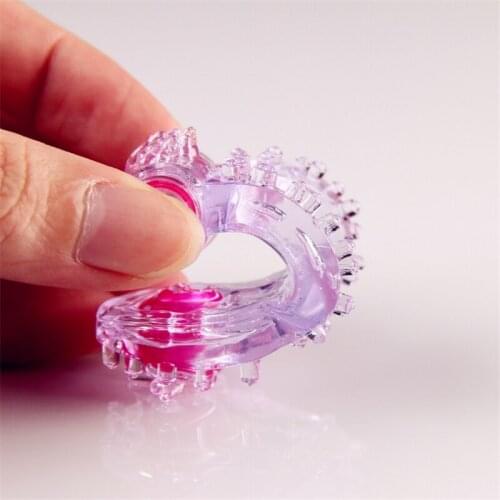 Sex Flirting Toys Vibrating Penis Cover Cock Sleeves Clitoris Stimulation With Massage Balls Delaying Lock Ball Vagina Vibrator