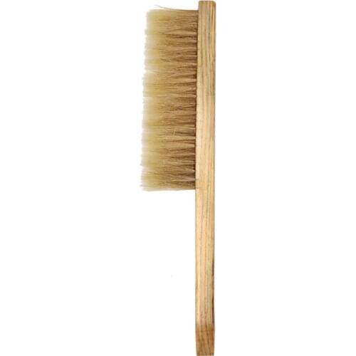 Beehive Cleaning Brush Wooden Bee Honey Sweep Soft Bristles Beekeeping Tools Two Rows Bristles Beekeeper Apiculture Equipments