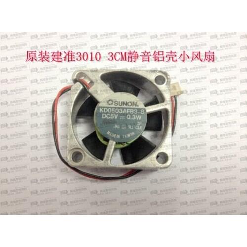 Brand new SUNON KD0503AFB3-8 5V 0.3W 3CM micro silence cooling fan