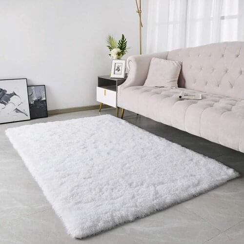 Super Soft Plush Fluffy Aera Rugs Luxurious Modern Indoor Carpet Home Decor Non-slip Childrens Parenting Carpet Living Room Rug