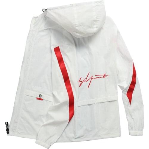 New Spring Summer Mens Quick Sunscreen Dry Skin Jackets Men Windbreaker Fashion Thin Hooded Coat Outwear Male Jacket M-4XL