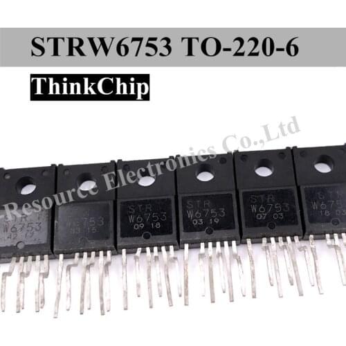 10pcs) STRW6753S TO220 STR-W6753S TO-220 Off-Line PWM Controllers with Integrated Power MOSFET