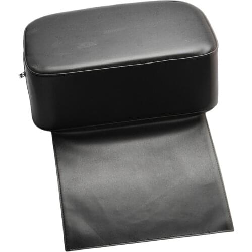 6'' Barber Booster Seat Massage Heightening Seats for Baby Kids Child Black