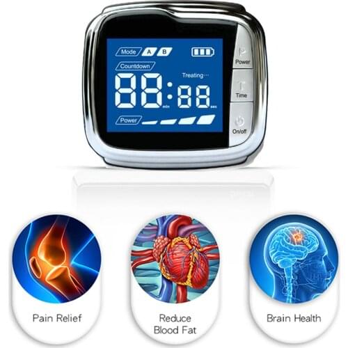 650nm Laser Watch Tinnitus Promote Blood Circulation Media Varicose Veins Diabetes Laser Blood Irradiation Therapy