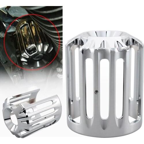 Motorcycle CNC aluminum hollow accessory motobike Oil filter trim cover fits for over any filter all For Harley-Davidson models