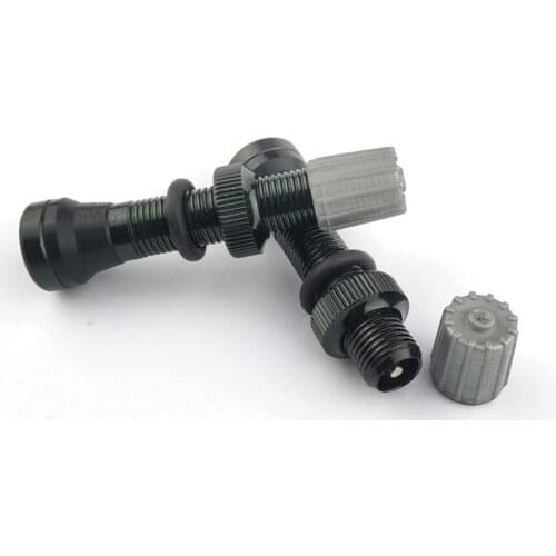 Mountain Bike Valve screw-on 40mm Aluminum Alloy Tubeless Valve Bicycle Tire Tyre Valve for Cycling Bike Accessories