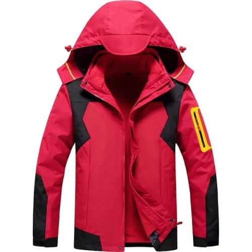 MANTLCONX Fleece Warm Winter Jacket Men Hooded Parkas Russia Man Winter Coat Thick Parkas Outdoor Sport Men Outwear Windbreaker