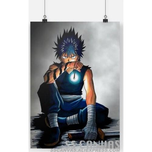 Hiei Yu Yu Hakusho Anime Canvas Painting Decor Wall Art Pictures Bedroom Study Home Living Room Decoration Prints Poster