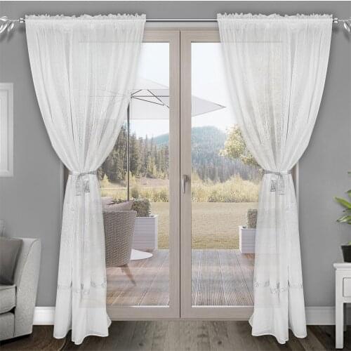 Flying silver yarn fabric with shiny plastic diamond band curtain for window and bed room curtain