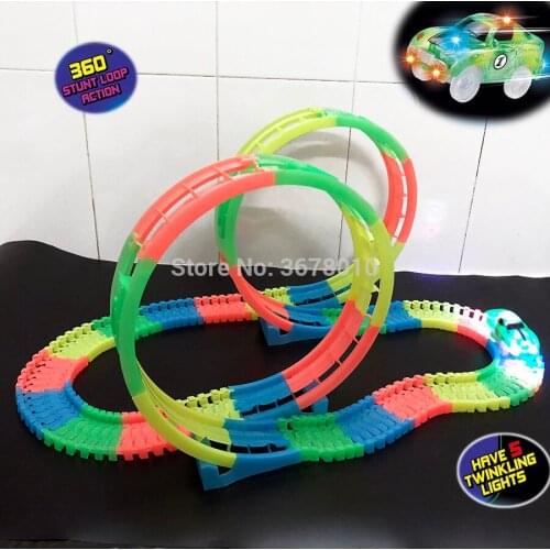 MAGIC TRACK LED Cars