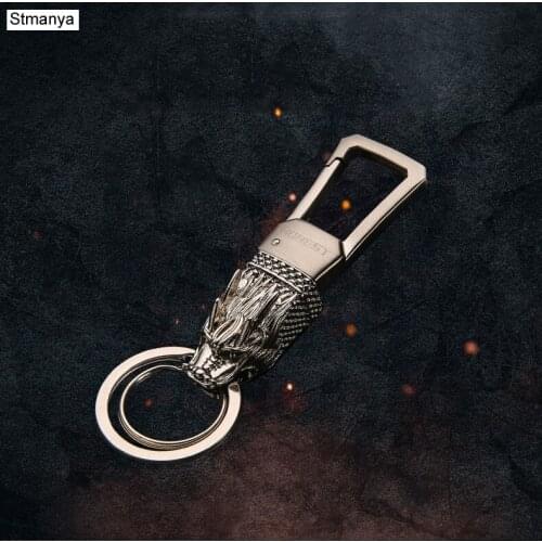 Stmanya Hot Top quality Metal Keychain Women Men Relief Bag Charm Accessories Key Holder Best Gift jewelry K1576