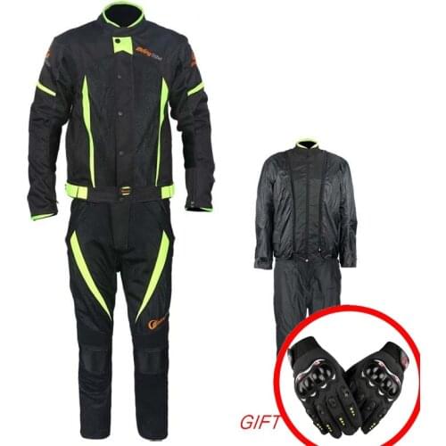 Motorcycle Waterproof Mesh Jackets Motorbike Liner summer protective Pants OXFORD Racing Reflective Moto Protective Gear Jackets