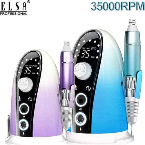 Newest JMD305 35000RPM new nail polisher nail set tool electric manicure and pedicure equipment professional salon nail machine