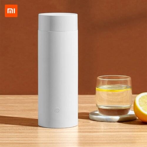 NEW Xiaomi Mijia Smart Home Electric Thermos Kettle Portable 350ml Stainless Steel Water Boiler Insulation Cup smartmi