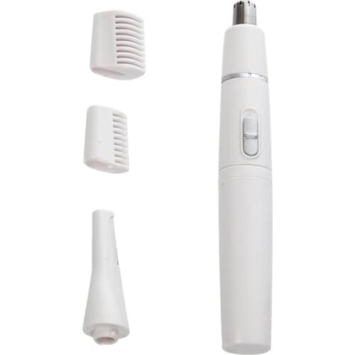 Portable Nose Ear Hair Trimmer Face Neck Eyebrow Shaver Groomer Cleaner for Men Women