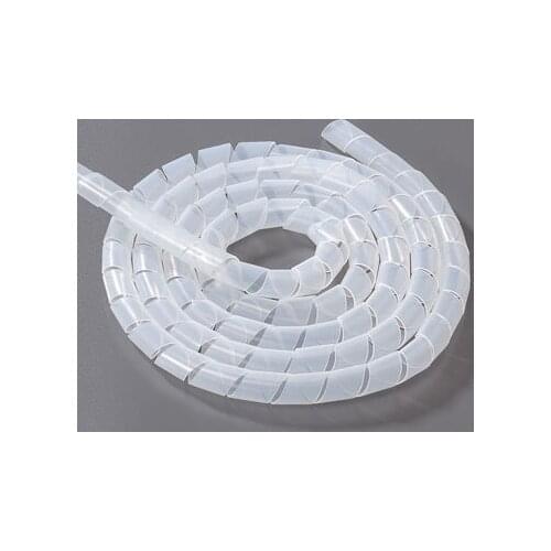 Hot sale Free shipping 6mm Pipe envelope tube wire insulation tube protection tube white