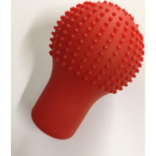 Universal Car Round Bump Silicone Nonslip Shifter Lever Gear Shift Knob Cover Car Interior Decor Shift Knob Shell