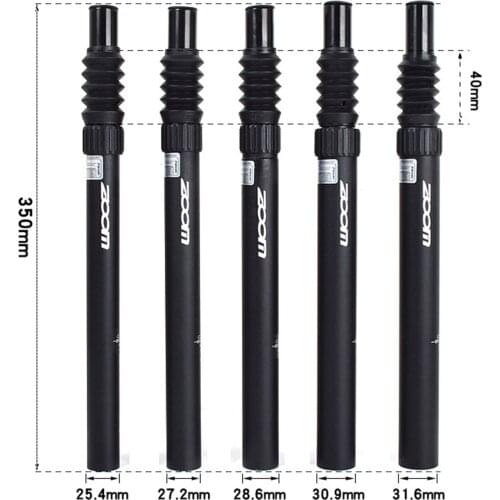 Bicycle Damping Seatpost adapter 25.4/27.2/28.6/30.9/31.6mm Bike Seat post Shock Absorber tube