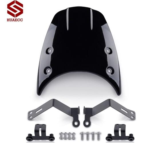 Motorcycle Windshield Wind Deflector Windscreen for BMW R NINE T R9T 2014 2015 2016 2017 2018 2019