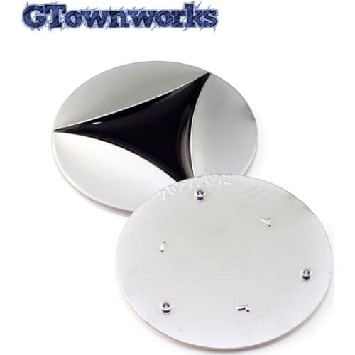 1pc 54mm Universal Hub Badge Emblem Center Zinc Alloy High Quality Auto Parts