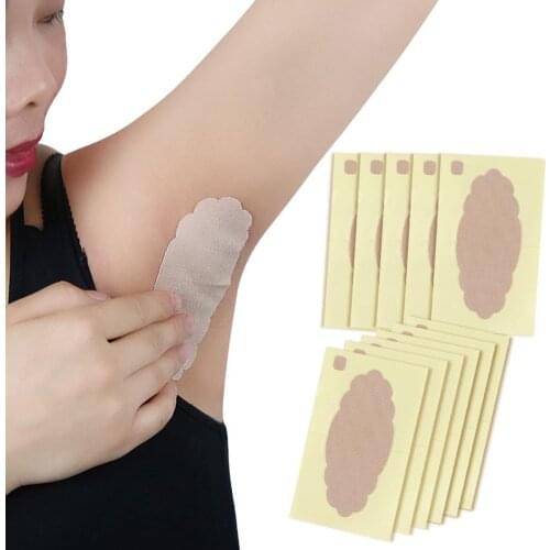 Wholesale Disposable Summer Underarm Sweat Deodorants Absorbing Pads Dress Clothing Shield Armpit Sheet Liner 2pcs