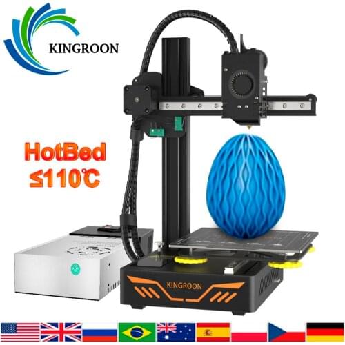 KINGROON KP3S DIY Upgraded 3D Printer High Precision Printing 3d print 180*180*180mm Dual Guide Rails 3D принтер impressora 3d