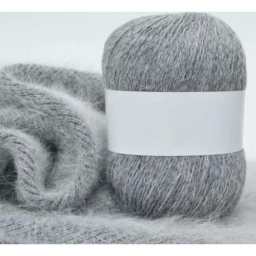 5pcs 50g woolly mink wool faux fur woolly scarf wool mink wool hand-woven medium coarse cashmere line mink wool