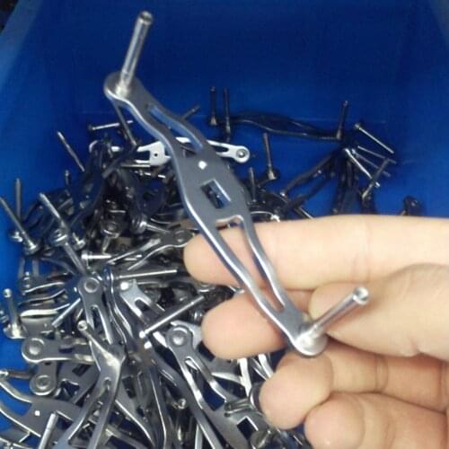 85MM S Shape Fishing Reel Handle DIY Full Metal Reel Rocker for A/D/S Brand Bait Casting Wheels Fishing Tackle Tool