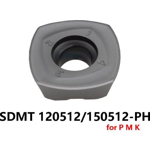 BEYOND SDMT150512-PH SDMT120512-PH OY880A Square Rough Fast Feed Milling Insert SDMT 120512 150512 CNC Lathe Carbide Cutter Tool