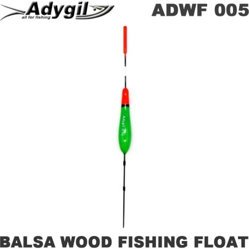 Adygil Balsa Wood Fishing Float ADWF 005 245mm Floatation 0.5g 6pcs/lot