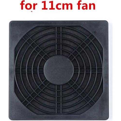 DuoWeiSi 3D Printer Parts 11cm axial fan dust net cover three in one plastic dust net filter 115*115mm 11cm fan dust cover