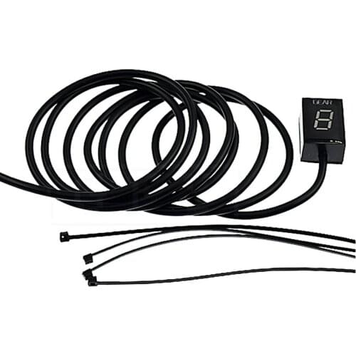 Motorcycle LCD Electronics 1-6 Level Gear Indicator Moto 6 Speed Digital Gear Meter For Honda CB900F CB 900F Hornet 2002 - 2008