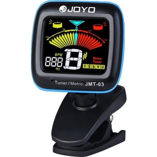 Guitar Tuner Clip Visual Metronome Digital Tuner Mic for Chromatic Bass Ukulele Violin Mandolin with Clip 360 Degree Rotation