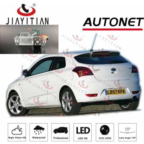 JiaYiTian car Rear camera for kia ceed/pro ceed 3D Coupe 2007 2008 2009 2010 CCD Night Vision Backup Camera license plate camera