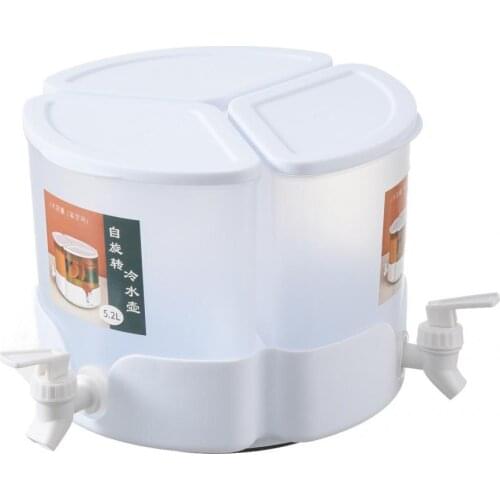 Compact Practical Wide Application Fruit Kettle With Tap Convenient Beverage Pitcher Easy to Clean for Refrigerator