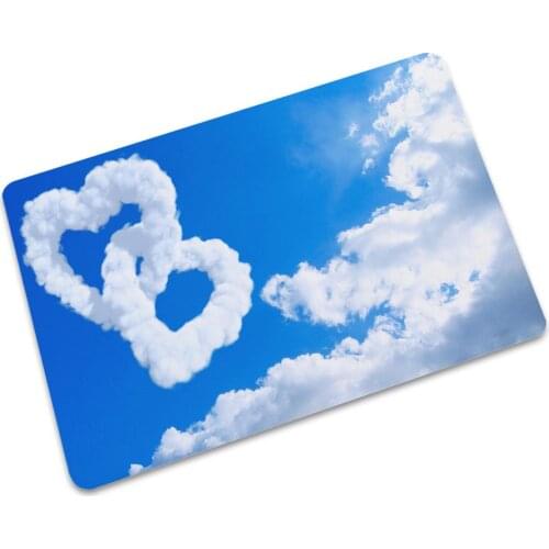 Love style Door Mat Entrance Doormats Floor Mat Non-slip Rug Thin Rubber Carpet 40*60cm/45*75cm/60*90cm