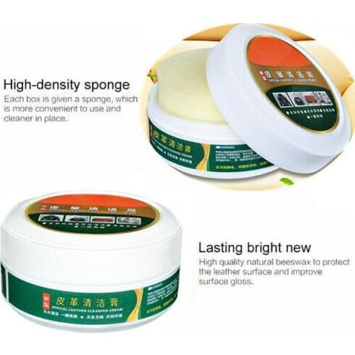 Leather Healing Balm Leather Cleaning Cream Cleaner for Leather Sofa Shoes Furniture WXV Sale