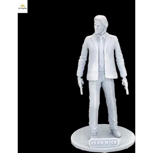 1/12 Scale Model John Wick Resin Figure Model Kit Ackerman Modelling Assembly Unpainted Kits Diy Toys Hobby Tools