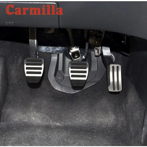 Stainless Steel Gas Brake Pedals AT MT Pedal Cover for Nissan X-trail T31 Qashqai J10 Teana Altima Rogue Accessories