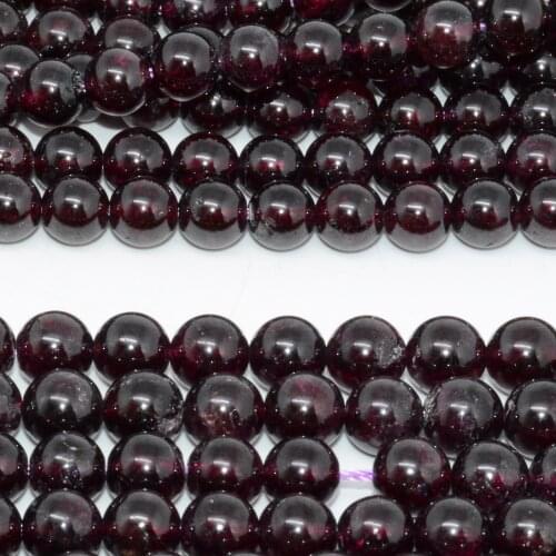 Natural Mid Quality Rhodolite Garnet Loose Round Beads 7mm-7.2mm /7.5mm-7.8mm
