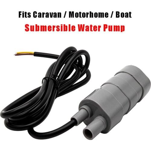12V Submersible Water Pump 840L/H High Flow Pumps for Motorhome Pond Aquarium JAN88