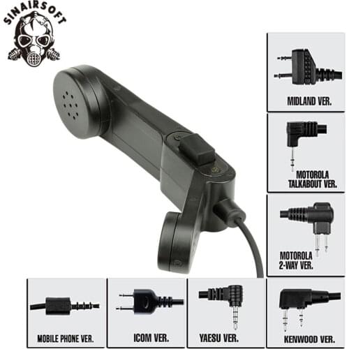 Z-TAC Z 117 Tactical Headset accessories PTT Element zH-250 Military Phone Hunting Noise Reduction Headphones PTT