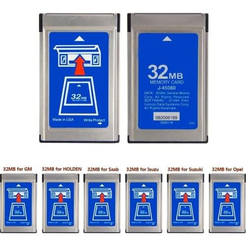 20pcs/lot 32MB memory card for G-M/opel/saab/holden auto car diagnostic tool software card