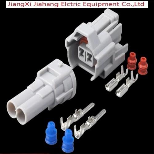 6180-2405 6189-0553 Free shipping 200sets DJ7024Y-2-11/21 2Pin AMP Car Electrical Wire Connectors for VW,BMW,Audi,Toyota