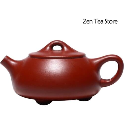 90ml Yixing Purple Sand Hand Made Health Teapot Original Ore DaHongPao Tea Pot Kung Fu Zisha Tea accessories Birthday Present