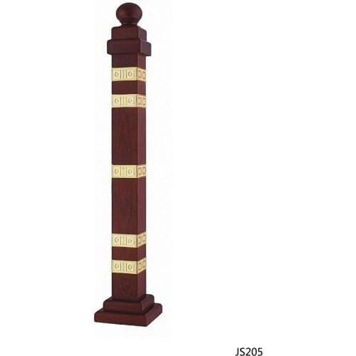 Freeshipping 1200mm JS205 Column Customade Floor Mount Newel Handrail Armrest Post Pillar Pole for Staircase